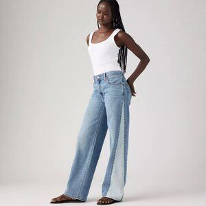 Levi's - Baggy Dad Pieced Jeans in Medium Wash